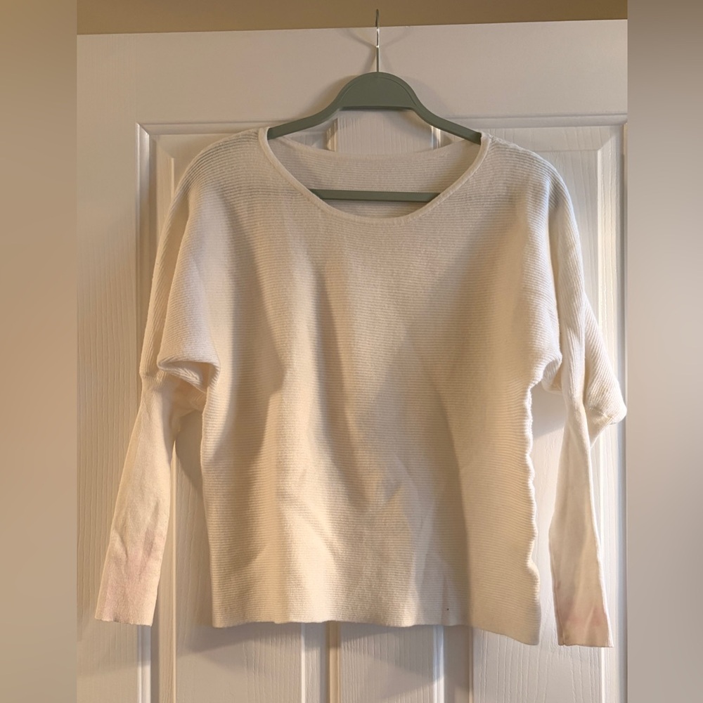 NWOT - Cream Long Sleeve Sweater